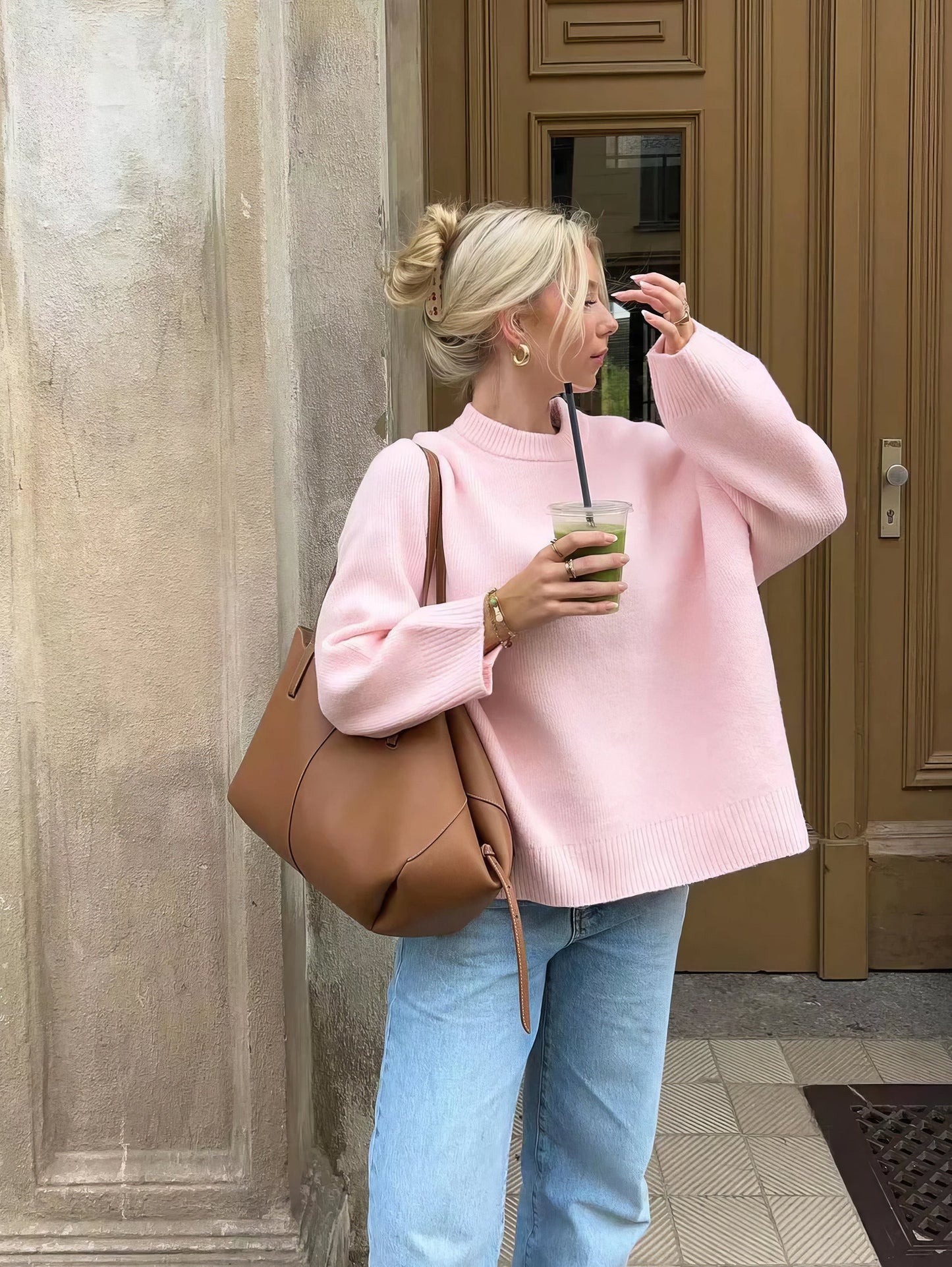 LUNORT | PINK JUMPER