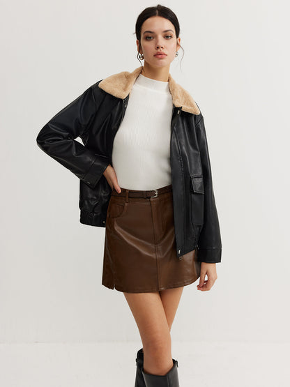 LUNORT | LEATHER JACKET